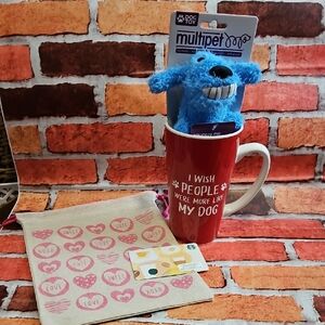 Dog Coffee Mug Gift Set